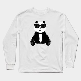 Cool Panda Long Sleeve T-Shirt